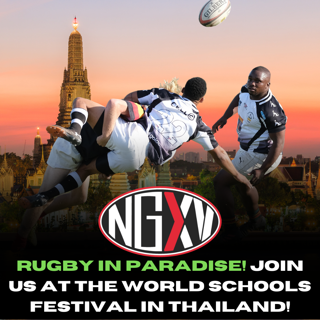 RUGBY IN PARADISE! JOIN US AT THE WORLD SCHOOLS FESTIVAL IN THAILAND!