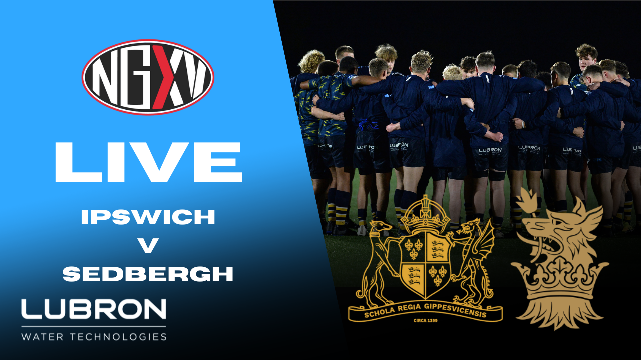 Live Stream Ipswich v Sedbergh 1st XV and U16 Double Header